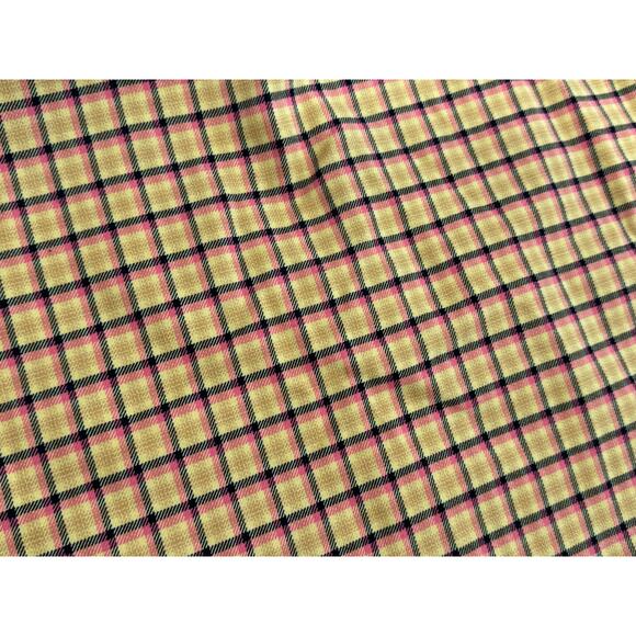 Urban Outfitters Mini Skirt Yellow Black Plaid Academia Small - Picture 3 of 4